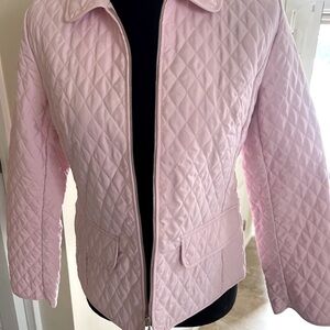 Ann Taylor quilted dressy casual/career minded bomber jacket (like the blue one!